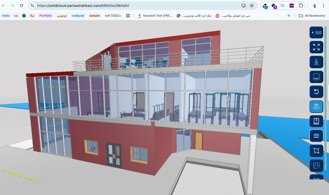 3D Web IFC | BIM | view & edit